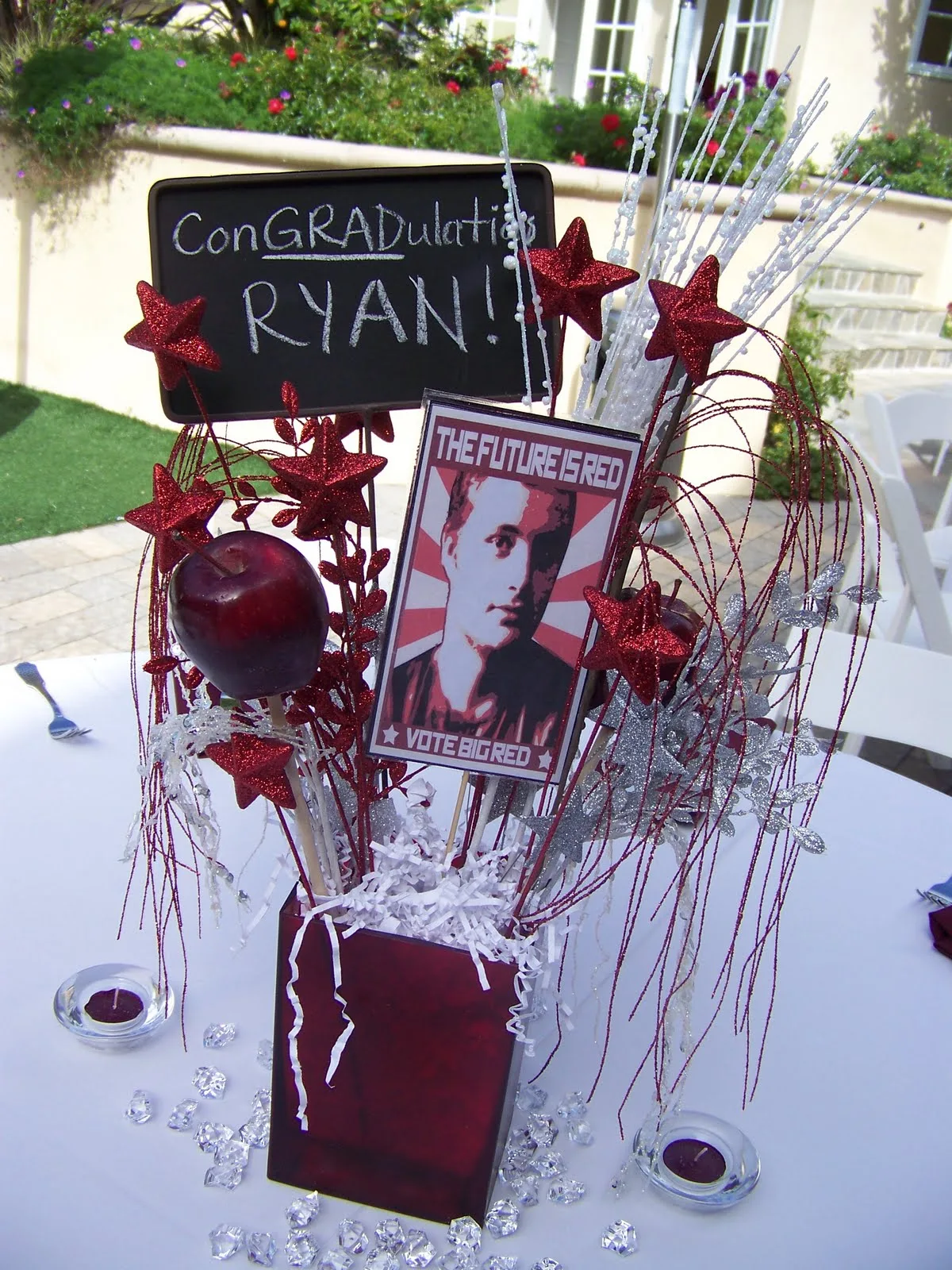 Personalized Photo Centerpiece Sticks