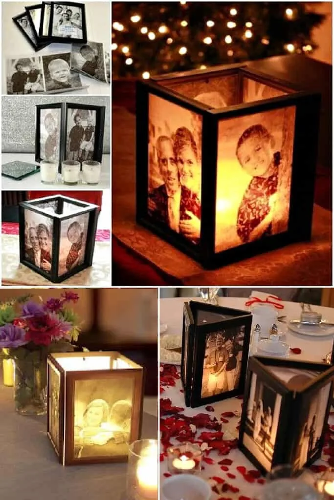 DIY Photo Luminaries