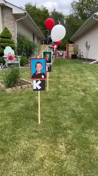 Memory Lane display